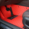 Tapis de voiture personnalisés de luxe marron 